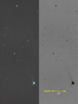 本田・ムルコス・パイドゥシャーコヴァー彗星 （45P) 2011/10/8